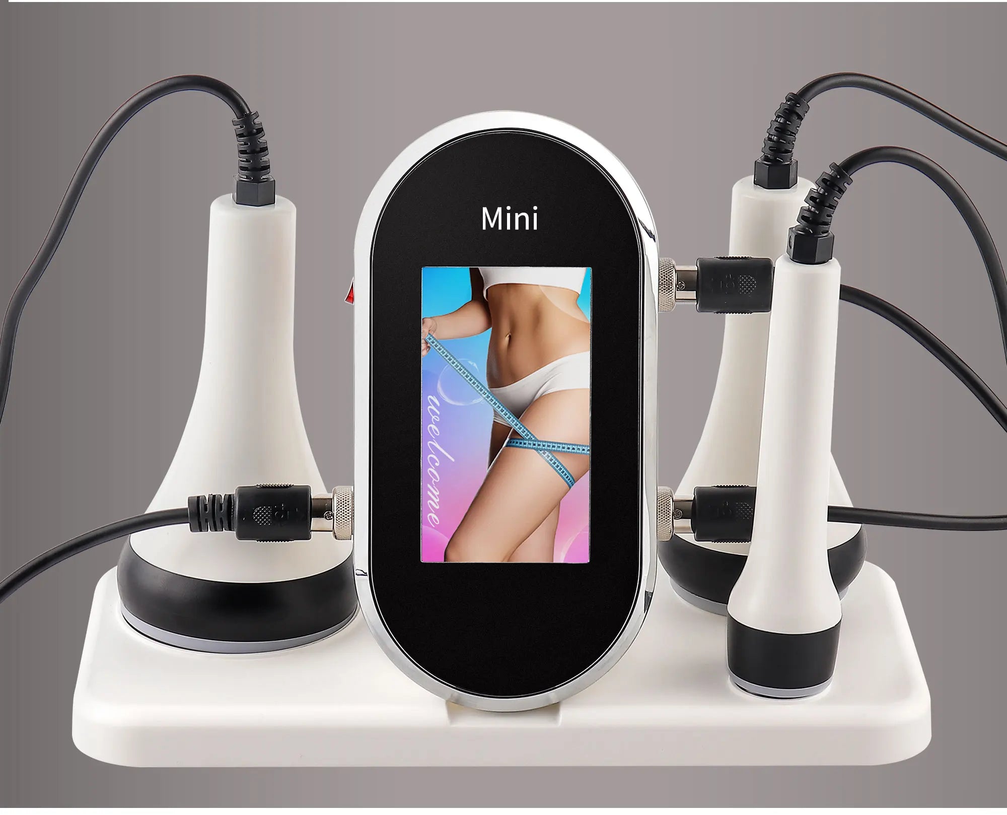 Dispositivo Estético 3 en 1 RF & EMS con Ultrasonido de Cavitación para Adelgazamiento Corporal, Lifting Facial y Reafirmante de Piel – Máquina Profesional de Cuidado Facial y Corporal