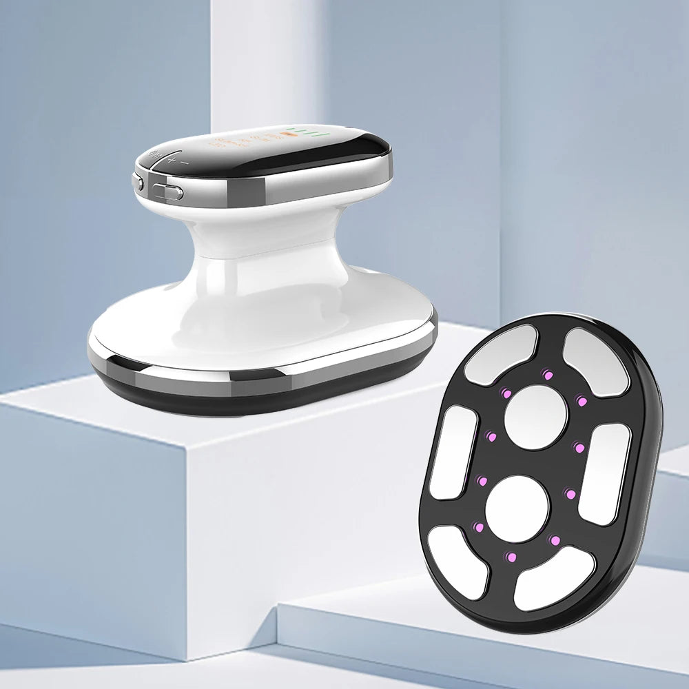 Masajeador Reductor Corporal con Cavitación Ultrasónica, EMS, Infrarrojos y Lifting Facial