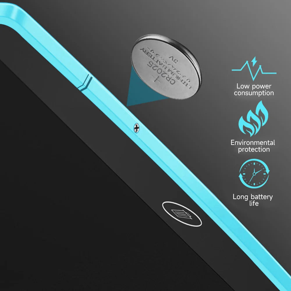 Tableta de Escritura LCD de 6.5 Pulgadas para Niños – Pizarra Digital Montessori Educativa y Juguete de Dibujo Regalo Ideal para Estudiantes