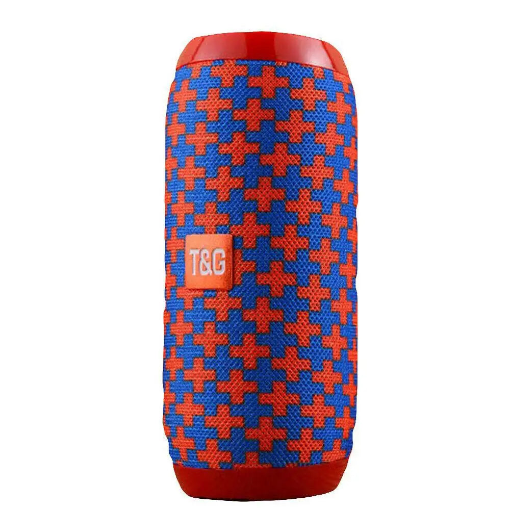 Altavoz Bluetooth Portátil para Exterior con Sonido Estéreo y Doble Subwoofer – Barra de Sonido Inalámbrica con Radio FM