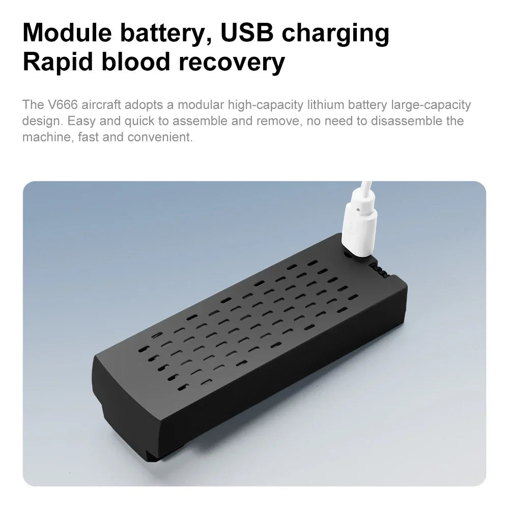 Vista lateral del drone MIJIA mostrando hélices y estructura ligera