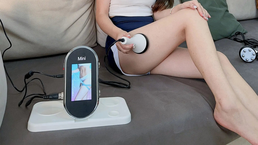 Dispositivo Estético 3 en 1 RF & EMS con Ultrasonido de Cavitación para Adelgazamiento Corporal, Lifting Facial y Reafirmante de Piel – Máquina Profesional de Cuidado Facial y Corporal