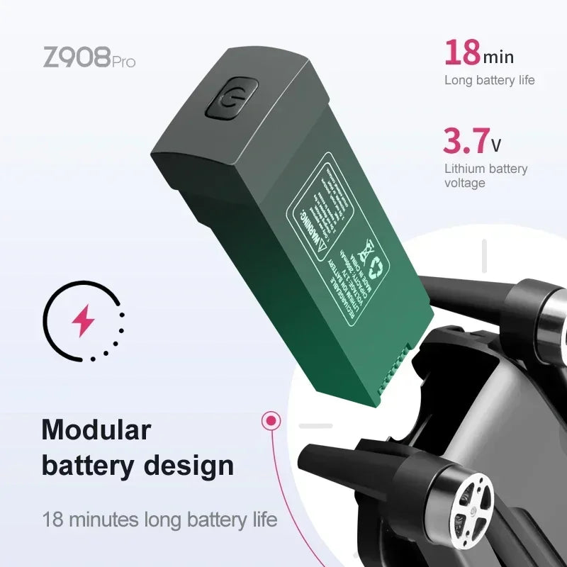 Xiaomi Mijia Z908 Pro/MAX Drone Profesional 8K y 4K – Cuadricóptero con Localización Óptica, Evitación de Obstáculos en 3 Lados, Control ESC, Vuelo Estable – Drone de Alta Precisión para Fotografía y Video