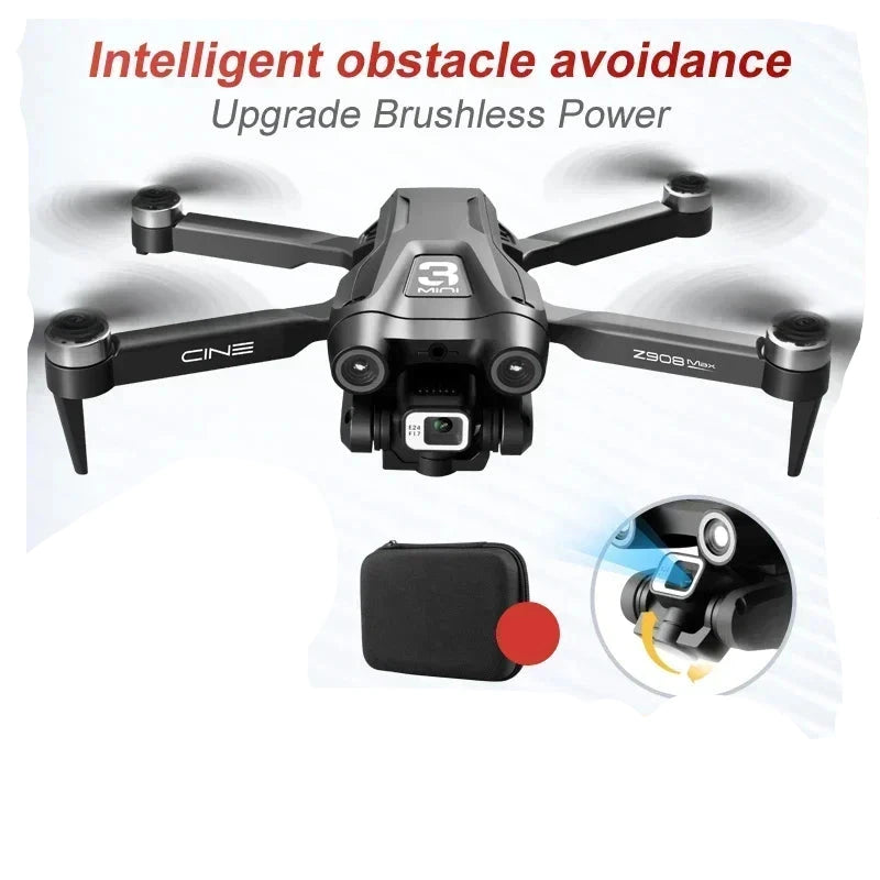 Xiaomi Mijia Z908 Pro/MAX Drone Profesional 8K y 4K – Cuadricóptero con Localización Óptica, Evitación de Obstáculos en 3 Lados, Control ESC, Vuelo Estable – Drone de Alta Precisión para Fotografía y Video