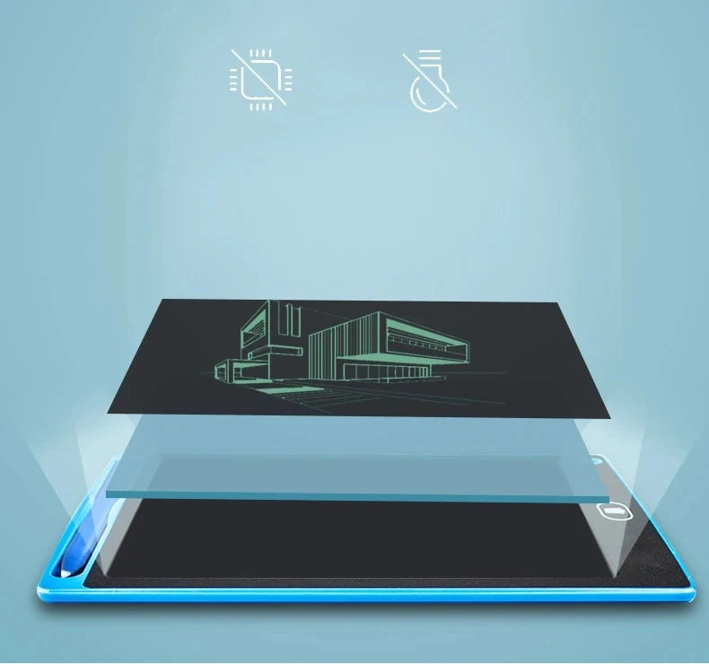 Tableta de Escritura LCD de 6.5 Pulgadas para Niños – Pizarra Digital Montessori Educativa y Juguete de Dibujo Regalo Ideal para Estudiantes